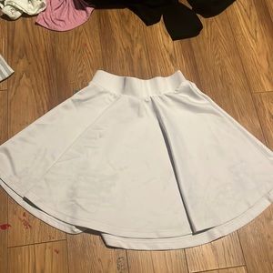 Spirit Halloween white skirt, size small with minor stain